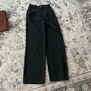 Princess Polly Black Trouser Pants